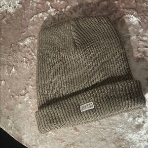 Kith Brown Ribbed Knit Hat